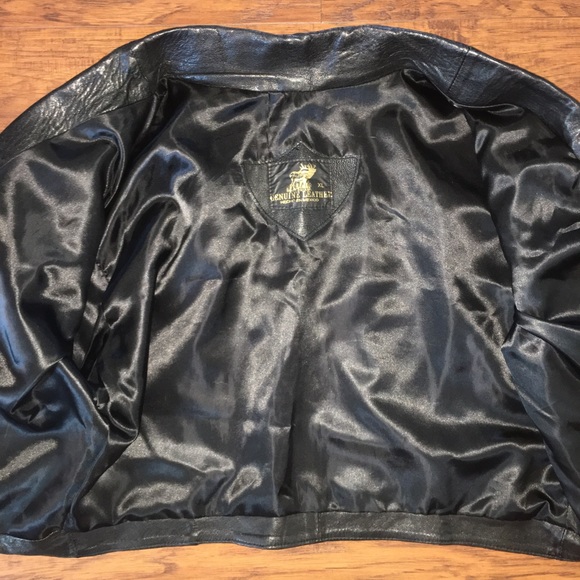Genuine Leather Jacket - Picture 3 of 4